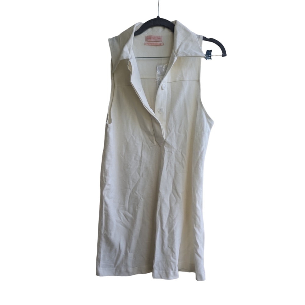 Urban Outfitters Waffle Knit Collared Tank Dress